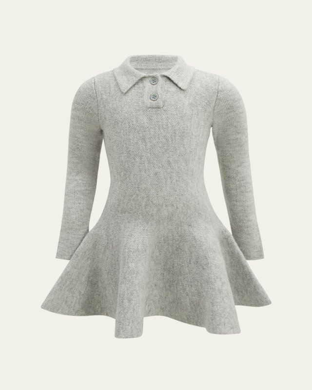 Girl's Lexter Mini Knit Dress, Size 4-1